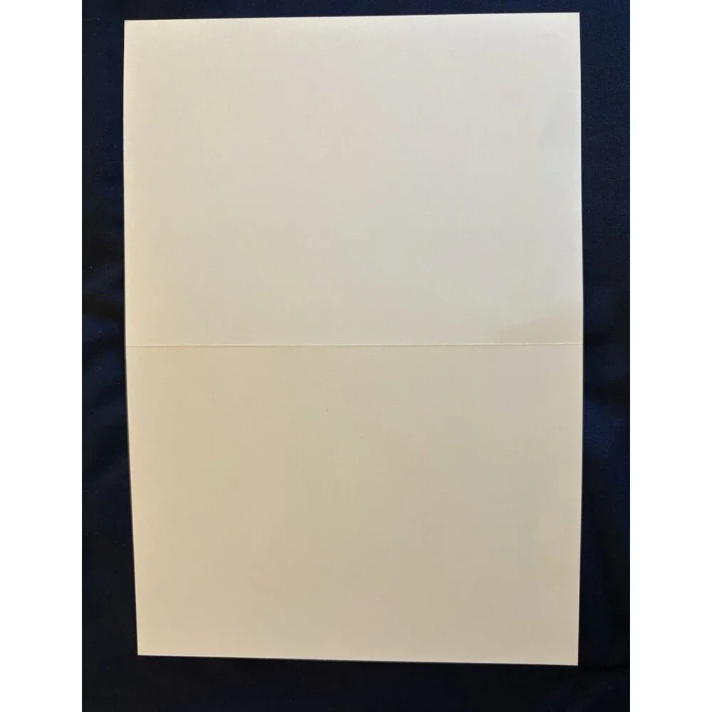 Generic Card with White Envelope and Blank Interior | Polar Bears design by EDF